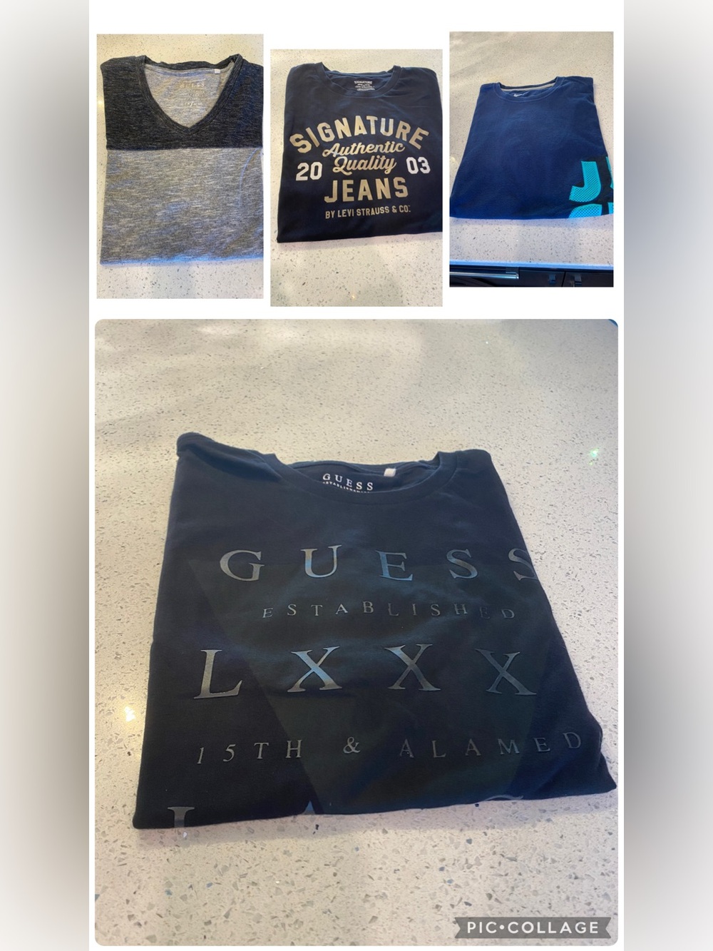 BUNDLE DESIGNER Graphic Logo T-Shirts ( 4 QTY)